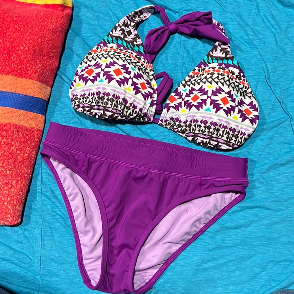 New without tags! Athleta mix-n-match two piece bikini swim suit